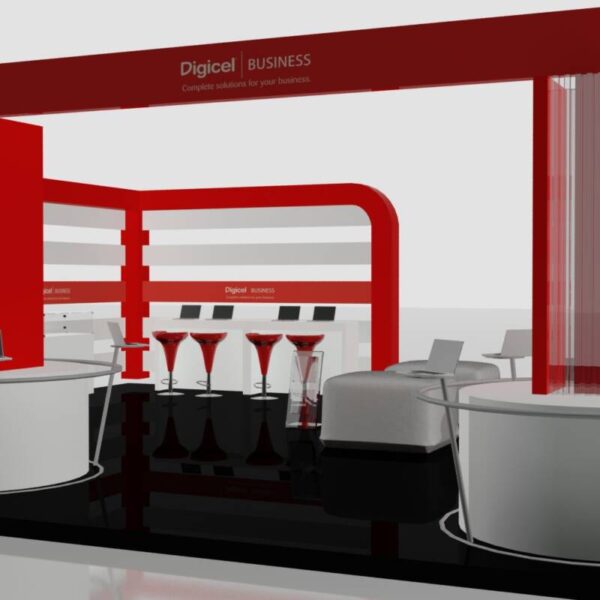 20' x 20' Deck - with rail & stairs & Truss GRID