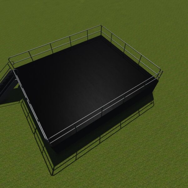 20' x 20' Deck - with rail & stairs