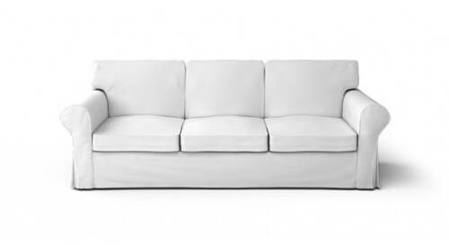 3 - Seater White Couch