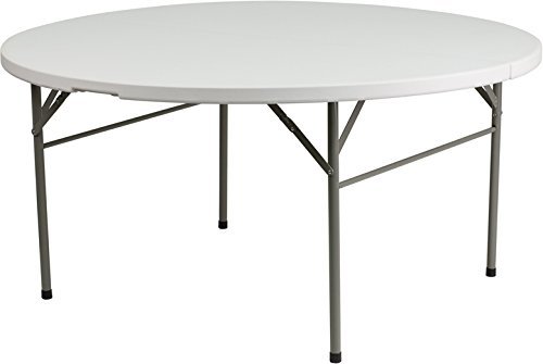 8' Round Trestle Table