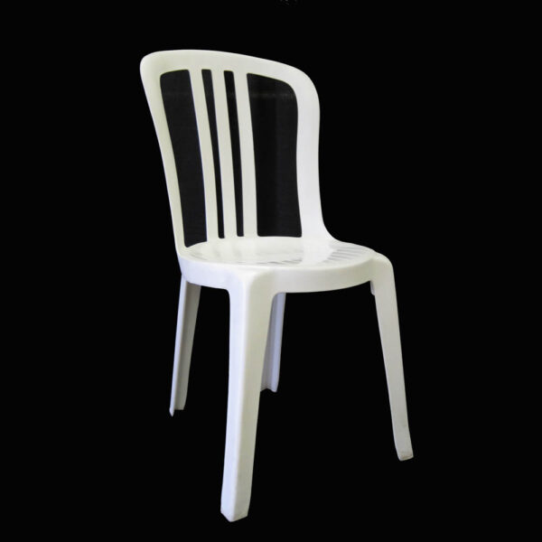 White Plastic Chair 2